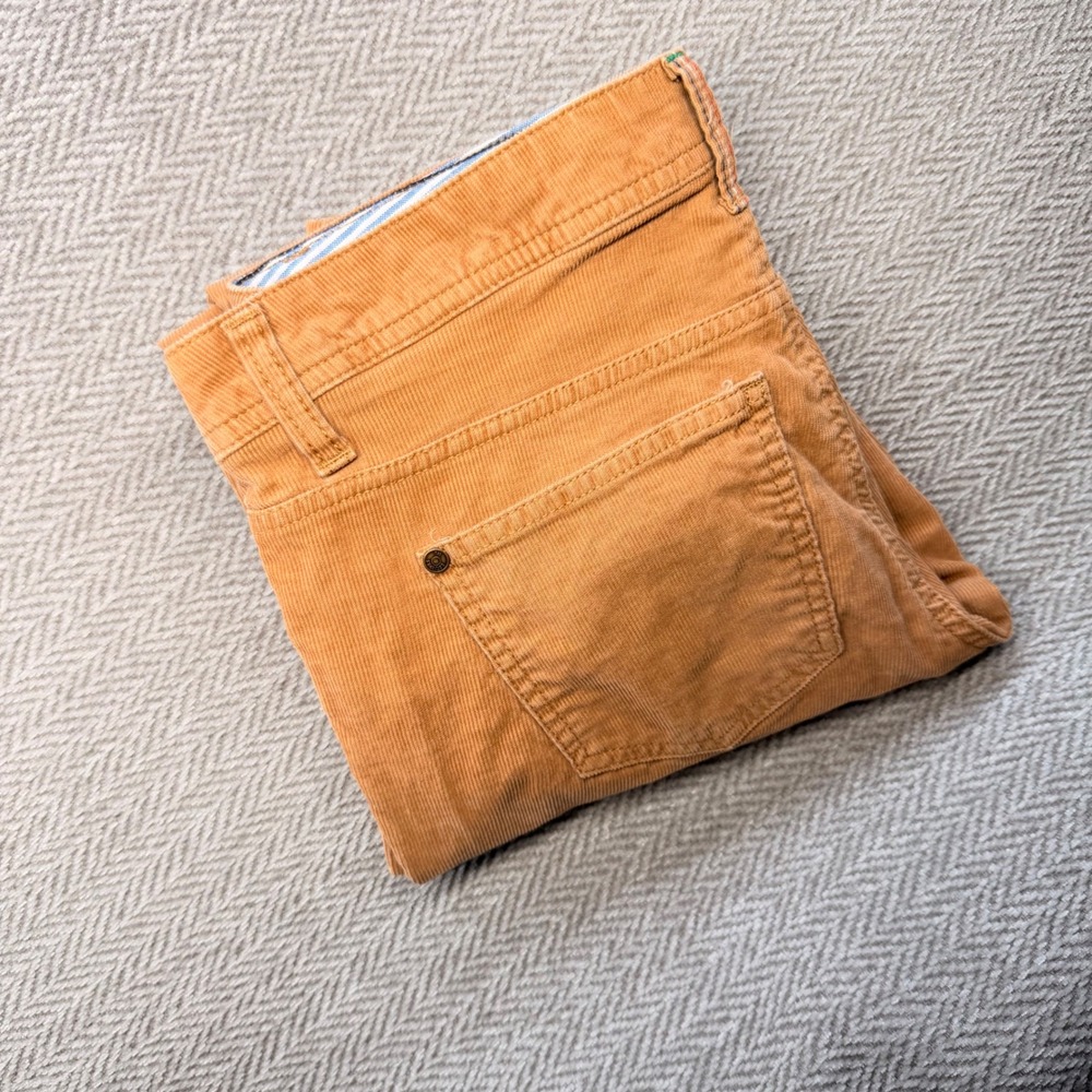 Tommy Hilfiger Skinny Pants 4 Tan Corduroy Mid Rise Casual Preppy Classic